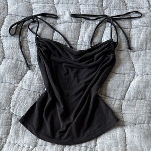 Black tie tank too